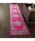 Nourison Passion Runner Area Rug PSN03-Fuchsia
