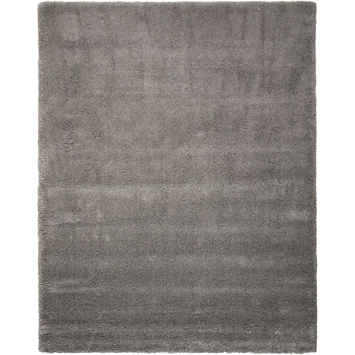 Nourison Home Yummy Shag Silver YUM01 3ft.11in. x 5ft.11in. Rect. Rug