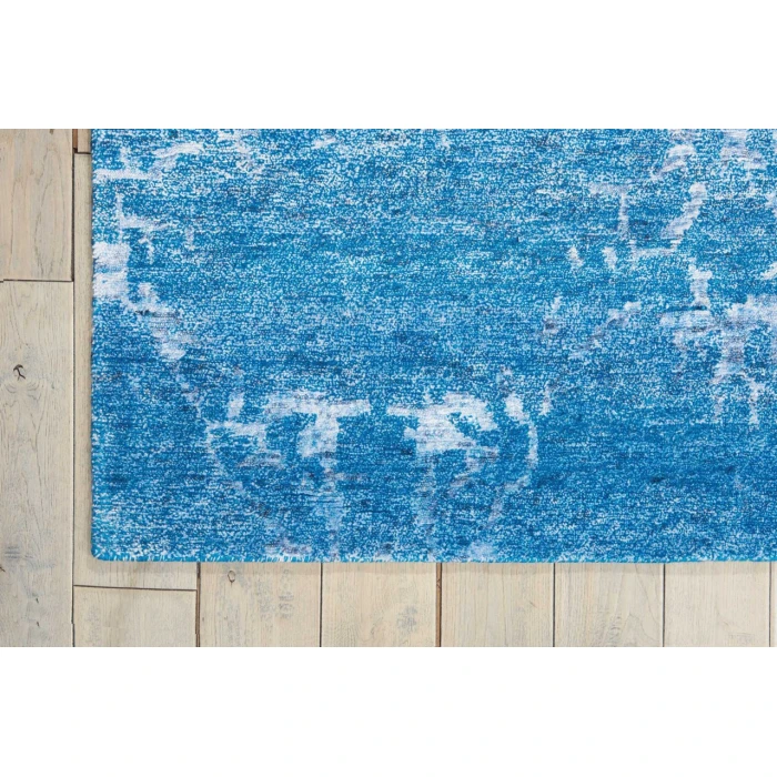 Nourison Home Silk Shadows Blue SHA10 8ft.6in. x 11ft.6in. Rect. Rug
