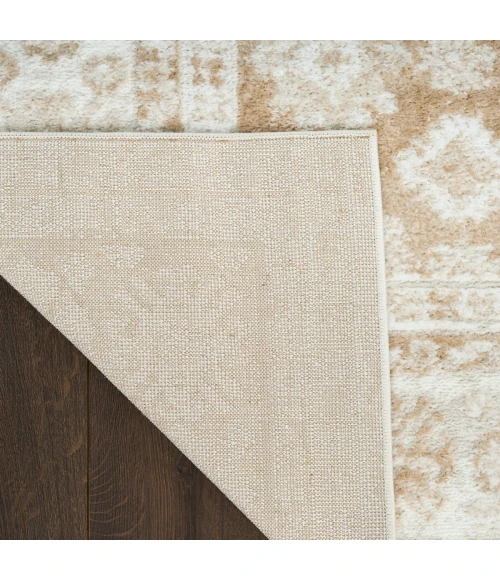 Nourison Dekor Cream Beige DEK02 7 ft. 10 in. X 9 ft. 10 in. Rect. Rug