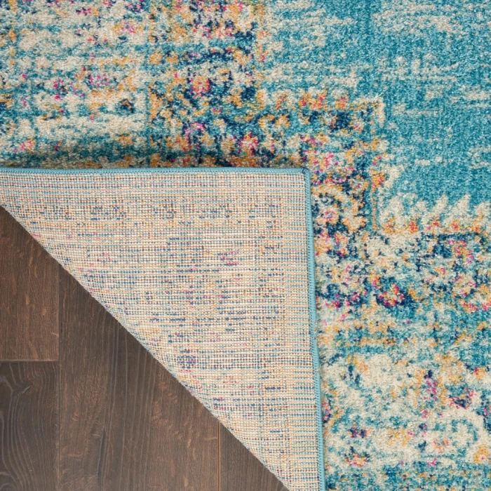 Nourison Passion Runner Area Rug PSN03-Light Blue