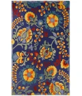Nourison Aloha Navy Multicolor ALH17 7 ft. 10 in. X 10 ft. 6 in. Rectangle Rug