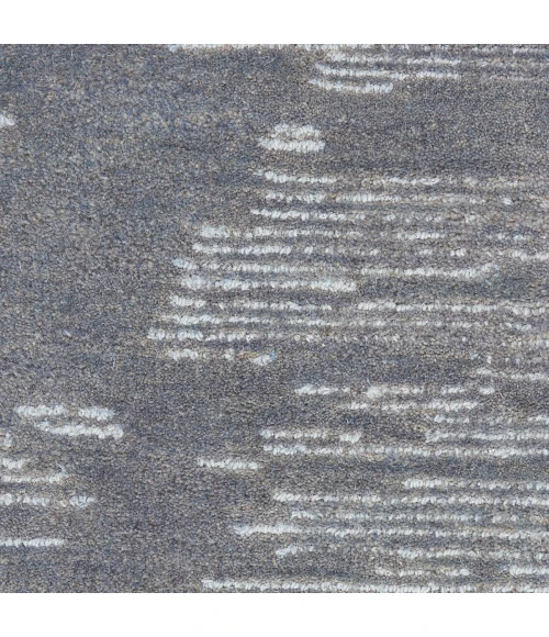 Michael Amini Ma30 Star Area Rug SMR02 Blue 5'3" x 7'3"