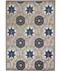 Nourison Aloha Area Rug ALH19-Grey/Blue