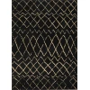 Nourison Home Grafix GRF04 Black 5 ft. 3 in. X 7 ft. 3 in. Area Rug