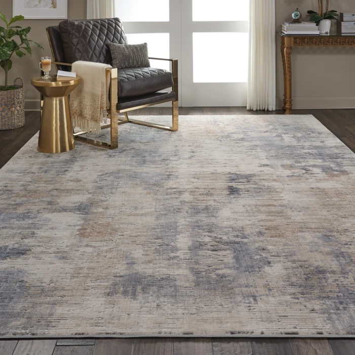 Nourison Rustic Textures Area Rug RUS05-Beige/Grey