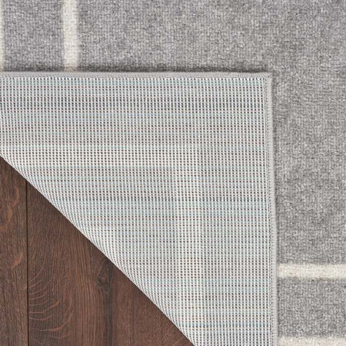 Nourison Nourison Essentials Area Rug NRE02 Grey/Ivory