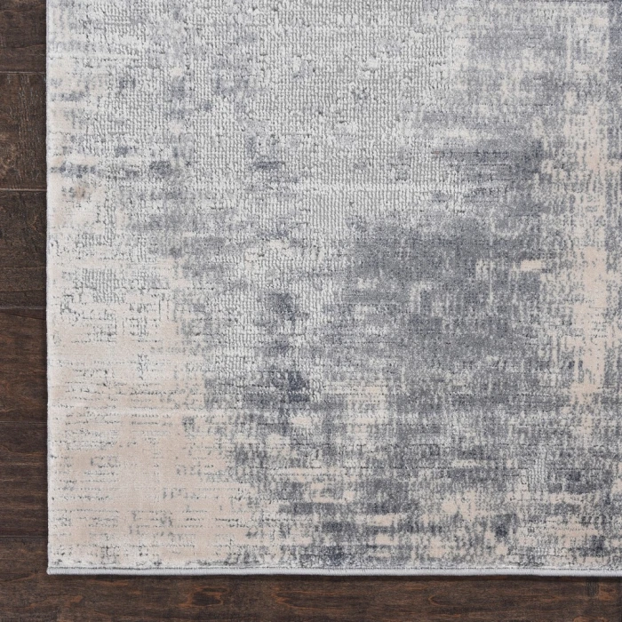Nourison Rustic Textures Area Rug RUS02-Blue/Ivory