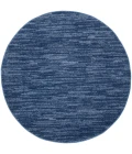 Nourison Essentials Area Rug NRE01-Navy Blue