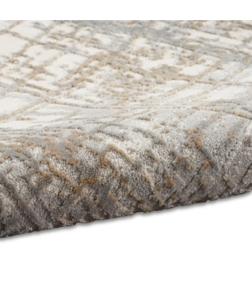 Calvin Klein Rush Area Rug CK950 Ivory/Grey