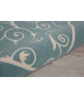 Nourison Home & Garden Area Rug RS019 Light Blue 10' x 13'