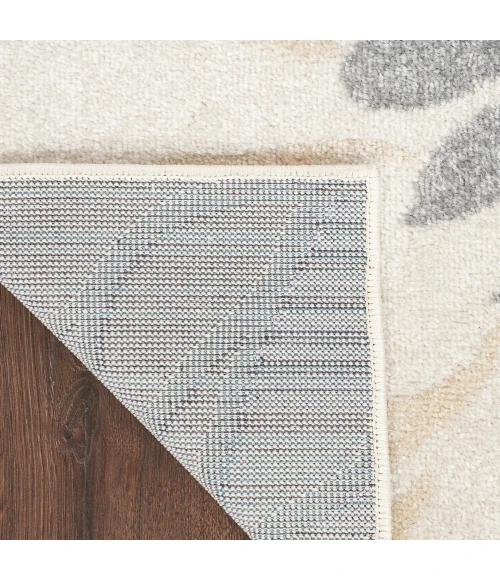Nourison Passion Area Rug PSN17 Ivory Grey Blue
