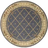 Nourison Home Ashton House Blue AS03 7ft.5in. x Round Round Rug