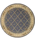Nourison Home Ashton House Blue AS03 7ft.5in. x Round Round Rug