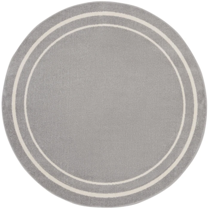 Nourison Nourison Essentials Area Rug NRE02 Grey/Ivory