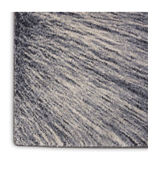Kathy Ireland Moroccan Celebration Area Rug KI389-Blue/Grey