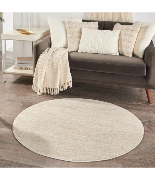 Nourison Essentials Area Rug NRE01-Ivory Beige