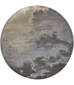 Nourison Home Twilight TWI18 Storm 8 ft. Round Area Rug