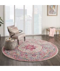 Nourison Passion Round Area Rug PSN22-Grey/Multi