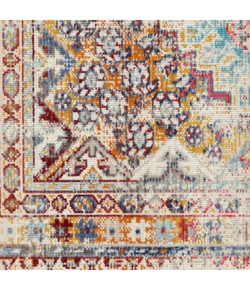 Nourison Vintage Kashan Area Rug VKA09-Multicolor