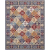 Nourison Home Grafix GRF31 Multicolor 8 ft. 6 in. X 12 ft. Area Rug