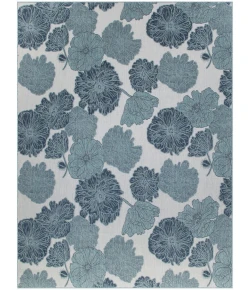 Nourison Home Garden Oasis GOA04 Blue 10 ft. X 14 ft. Area Rug