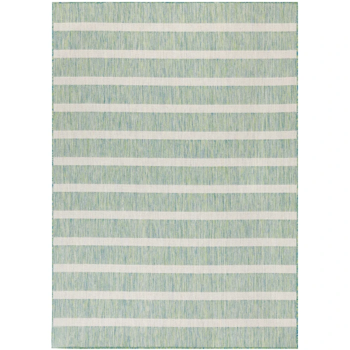 Nourison Positano Blue Green Ivory POS03 8 ft. X 10 ft. Rect. Rug
