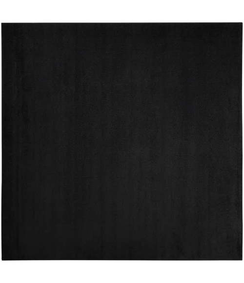 Nourison Essentials Black Area Rug NRE01-Black