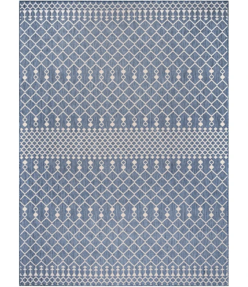 Nourison Positano Navy Blue POS02 10ft. x 14ft. Rect. Rug
