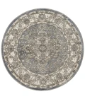 Nourison Quarry Blue QUA05 4 ft. X Round Rug