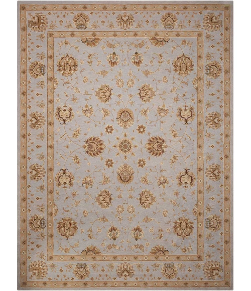 Nourison Home Heritage Hall Brown HE28 5ft.6in. x 8ft.6in. Rect. Rug