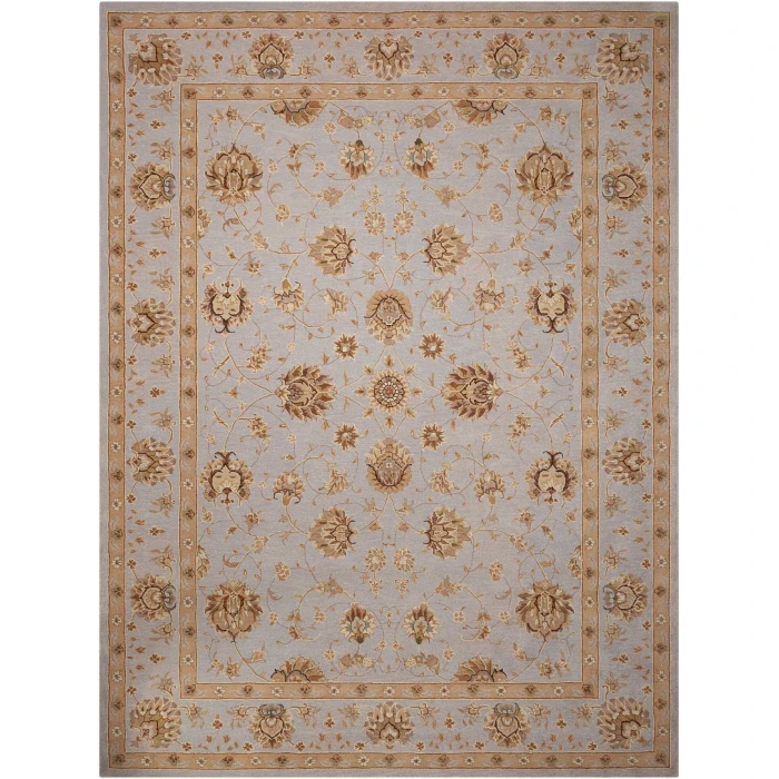 Nourison Home Heritage Hall Brown HE28 5ft.6in. x 8ft.6in. Rect. Rug