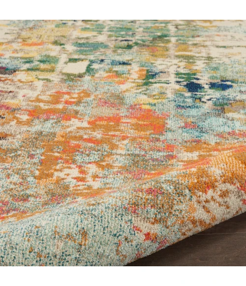 Nourison Celestial Area Rug CES13-Pink/Multicolor