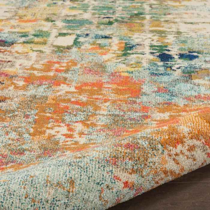 Nourison Celestial Area Rug CES13-Pink/Multicolor