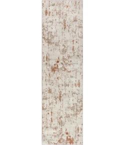 Nourison Quarry Ivory Rust QUA01 2ft.2in. x 10ft. Rect. Rug