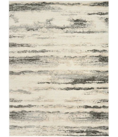 Nourison Serenity Home Grey Multicolor SRH12 3 ft. 11 in. X 5 ft. 11 in. Rect. Rug