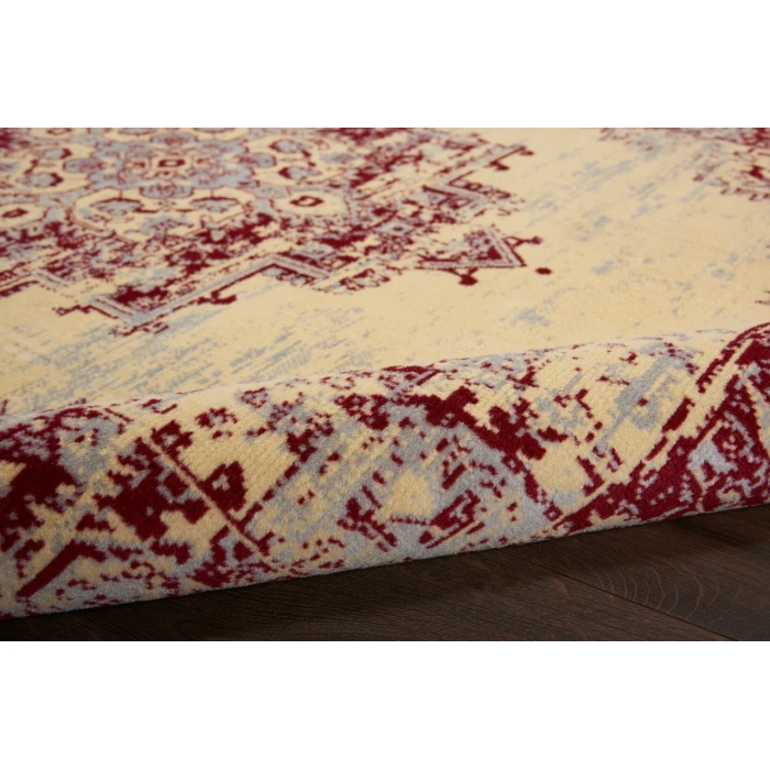 Nourison Grafix Area Rug GRF14-Cream/Red