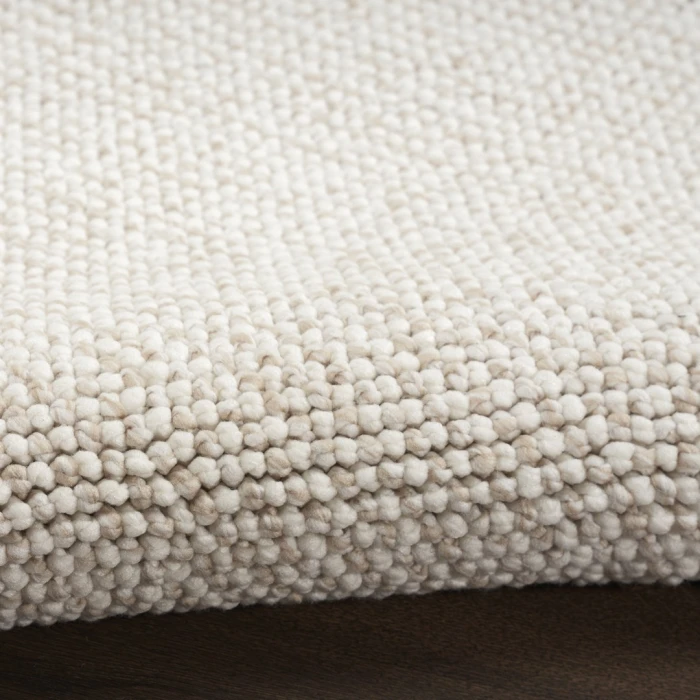 Nourison Natural Texture Ivory Beige NTX01 2ft.2in. x 10ft. Rect. Rug