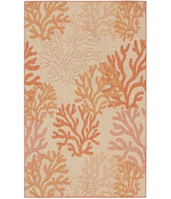 Nourison Home Garden Oasis GOA05 Coral 4 ft. X 6 ft. Area Rug