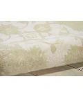 Nourison Home Zephyr Ivory/Green ZEP01 2ft.3in. x 8ft. Rect. Rug
