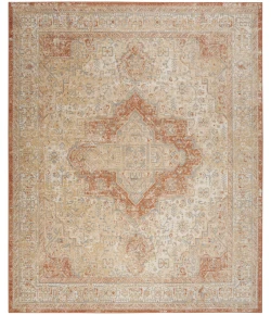 Nourison Home Nourison Essentials Persian NRE07 Beige Rust 6 ft. X 9 ft. Area Rug