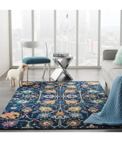 Nourison Home Passion PSN01 Navy 5 ft. 3 in. X 7 ft. 3 in. Area Rug