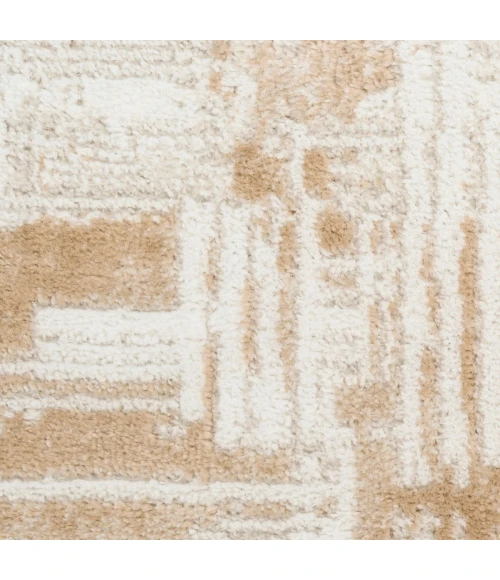 Nourison Dekor Ivory Taupe DEK11 5 ft. 3 in. X 7 ft. Rect. Rug