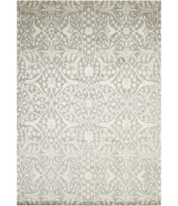 Nourison Home Luminance LUM08 Steel 3 ft. 5 in. X 5 ft. 5 in. Area Rug