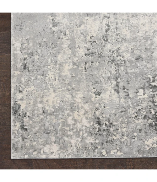 Nourison Rustic Textures Runner Area Rug RUS07-Grey/Beige