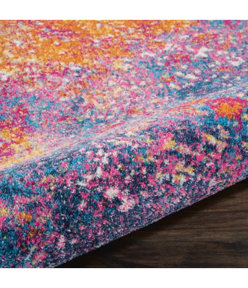 Nourison Passion Round Area Rug PSN10-Sunburst