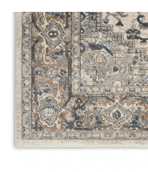 Nourison Quarry Ivory Grey QUA05 16 ft. Rect. Rug