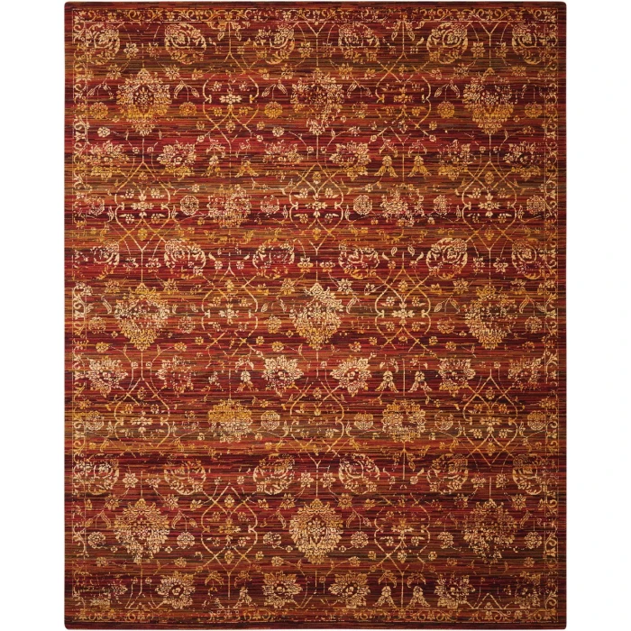 Nourison Rhapsody Area Rug RH007-Sienna/Gold