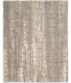 Nourison Dreamy Shag Ivory Beige DRS09 7ft. x 10ft. Rect. Rug