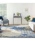 Nourison Aloha Area Rug ALH05 Blue/Multicolor 10' x 14'